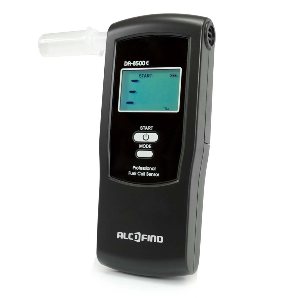 Alcofind DA 8500E Electrochemical Breathalyzer with Mouthpieces (0)