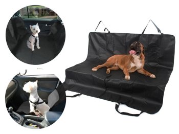 Car Seat Cover Carpet for Dogs, Black