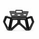 Folding Stool Portable Step Stool for Home Garden and Camping, Black