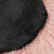 Soft Plush Pet Bed for Dogs and Cats 95 cm, pink
