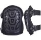 Protective Gel Knee Pads for Work and Construction, 1 Pair, Black