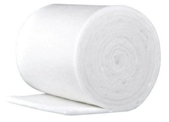 Aquarium Filter Mat 118x50x3cm, white