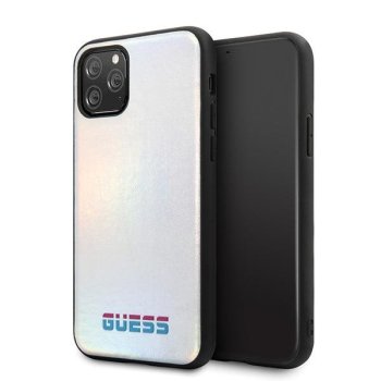 Apple iPhone 11 Pro 5.8'' Guess Iridescent Case Cover (GUHCN58BLD), Silver