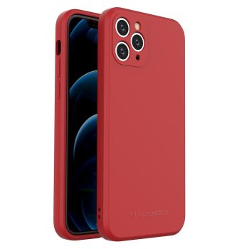 Apple Iphone 11 Pro 5.8" Wozinsky Silicone Color Case Cover, Red