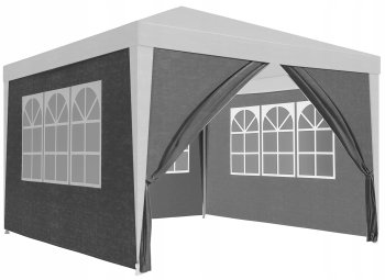 Walls for Garden Tent Pavilion, Gray