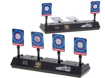 Electric Scoring Auto Reset Shooting Digital Target NERF 4 pcs