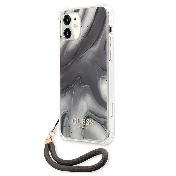 Apple iPhone 12 mini 5.4'' Guess Marble Collection Case Cover (GUHCP12SKSMAGR), Grey (0)