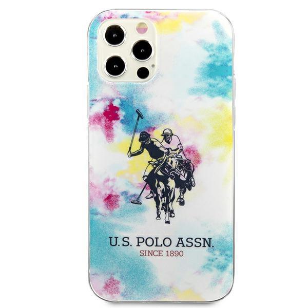 Apple iPhone 12 Pro Max 6.7'' US Polo Tie & Dye Collection Case Cover (USHCP12LPCUSML), Multicolor (1)