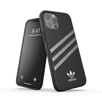 Apple iPhone 12 Pro Max 6.7'' Adidas OR Molded Woman Case Cover, Black