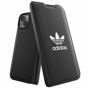 Apple iPhone 14 6.1'' Adidas OR Booklet BASIC Case Cover (50181), Black