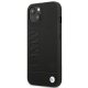 Apple iPhone 14 Plus 6,7\" BMW Leather Stamp Case Cover (Bmhcp14msllbk), Black
