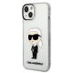 Apple iPhone 14 Plus 6.7\" Karl Lagerfeld Ikonik Karl Case Cover, Transparent