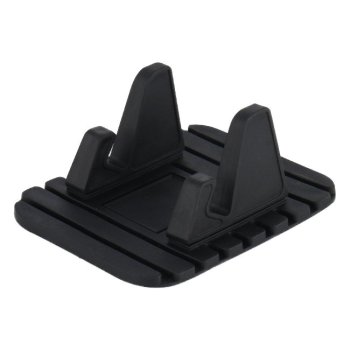 Folding Silicone Antiskid Pad Holder, Black