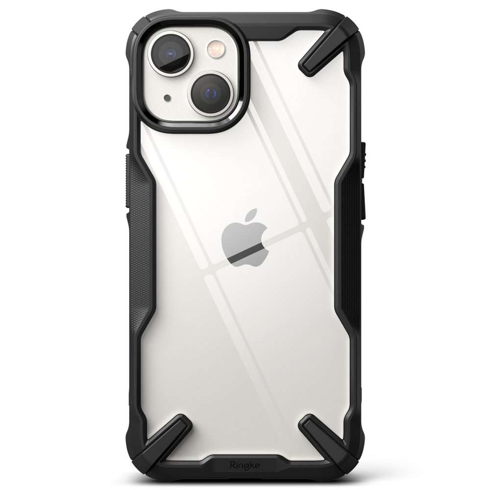 Apple iPhone 14 Plus 6.7'' Ringke Fusion X Case Cover Bumper, Black (1)