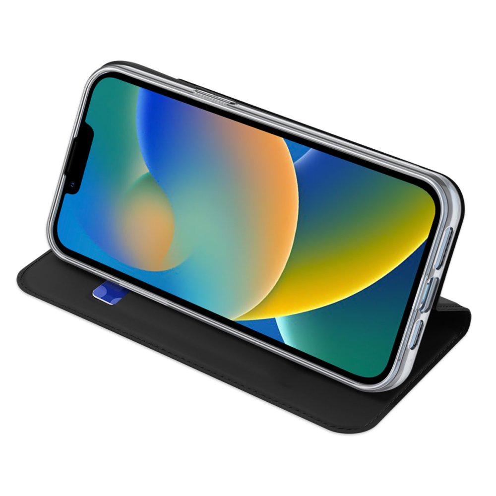 Apple iPhone 14 Plus 6.7' DUX DUCIS Magnetic Book Case Cover, Black (1)