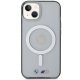 Apple iPhone 14 Plus 6,7\" BMW Silver Ring MagSafe Case Cover, Transparent