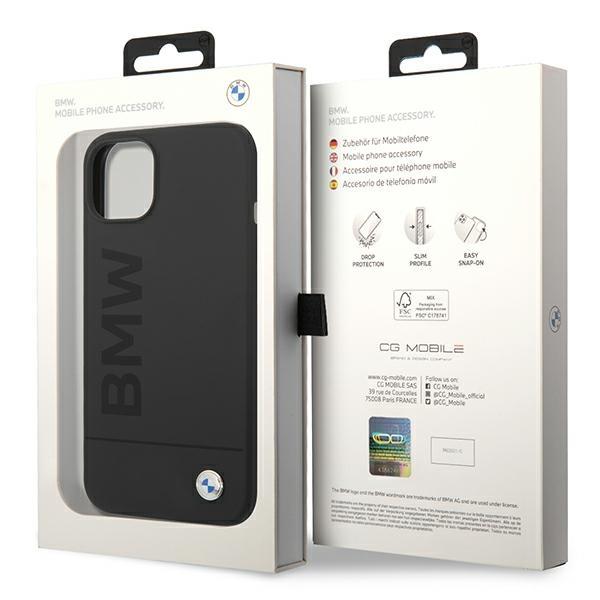 Apple iPhone 14 Plus 6,7" BMW Magsafe Case Cover (Bmhmp14mslblbk), Black (7)