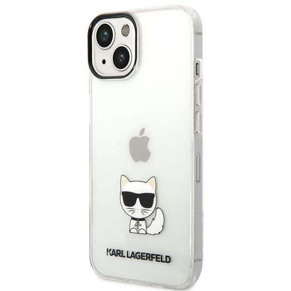 Apple iPhone 14 Plus 6.7" Karl Lagerfeld Ikonik Choupette Case Cover (KLHCP14MCTTR), Transparent (0)