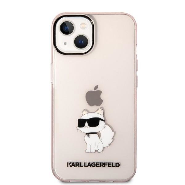 Apple iPhone 14 Plus 6.7" Karl Lagerfeld Ikonik Choupette Case Cover (KLHCP14MHNCHTCP), Pink (1)