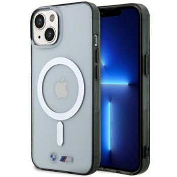 Apple iPhone 14 Plus 6,7" BMW Silver Ring MagSafe Case Cover, Transparent