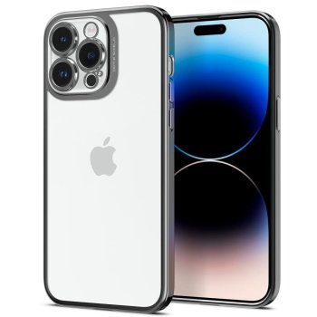 Spigen Optik Crystal Case for iPhone 14 Pro Chrome Grey