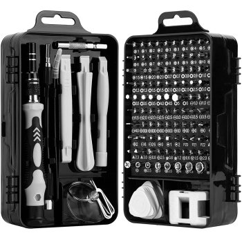 Screwdriver Set for Phone Tablet Watch etc. Repair, 115 pcs.