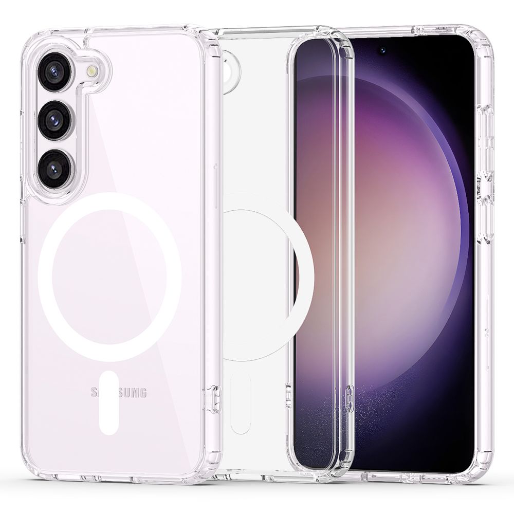 Samsung Galaxy S23 (SM-S911) Tech-Protect FlexAir Hybrid MagSafe Cover Case, Transparent