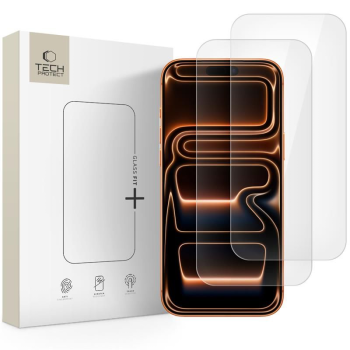 Apple iPhone 16 Pro Max / 17 Pro Max 6.9'' Tech-Protect Glass Fit+ Tempered Glass 2x