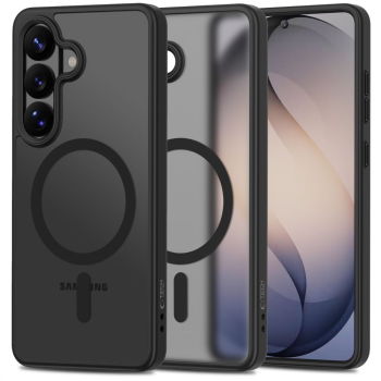 Samsung Galaxy S26 (SM-S942B/DS) Tech-Protect MagMat MagSafe Case Cover, Black