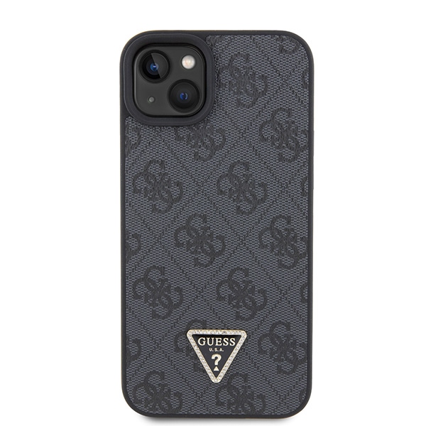 Apple iPhone 15 Plus 6.7" Guess Crossbody 4G Metal Logo Case Cover (GUHCP15MP4TDSCPK ), Black (1)