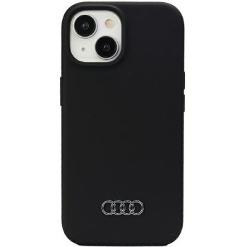Apple iPhone 15 Plus 6.7'' Audi Silicone Case Cover, Black