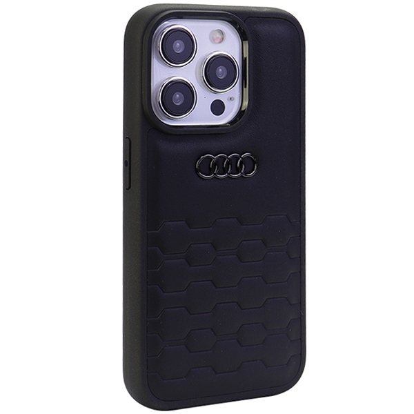 Etui Audi GT Synthetic Leather do iPhone 15 Pro Max - czarne (0)