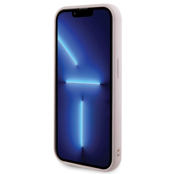 Guess Quilted Metal Logo case for iPhone 15 Pro Max - pink (3)