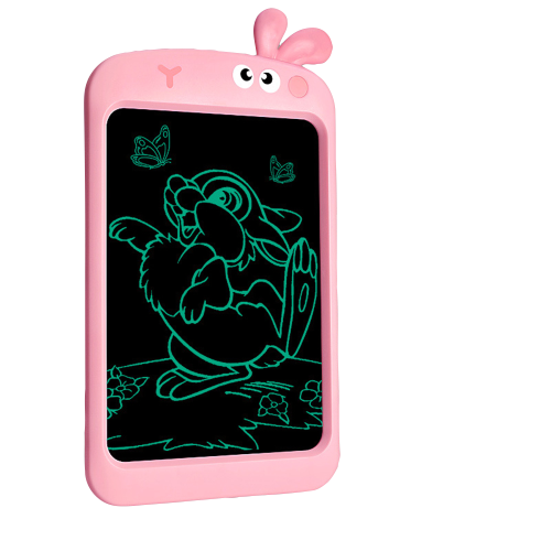 Creative Writing Drawing Graphic LCD Tablet 8.5", pink bunny