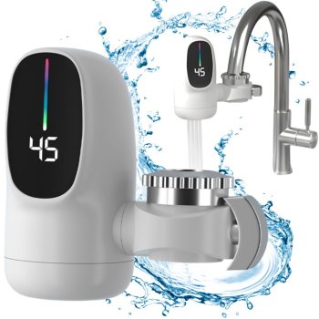 Electric Instant Water Heater for Tap with LCD Display, 3000W