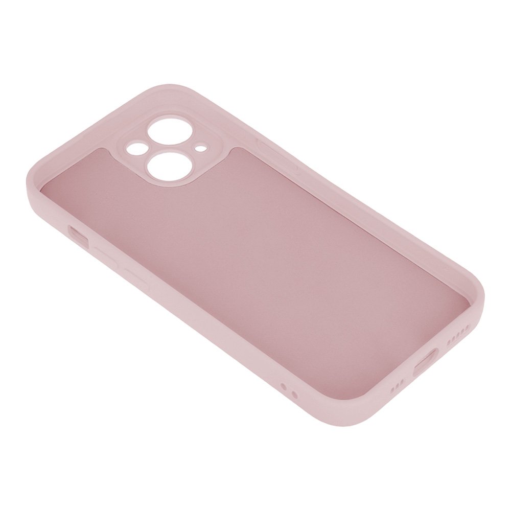 Apple iPhone 16 6.1'' Matt Silicone Color Case Cover, Pink (0)