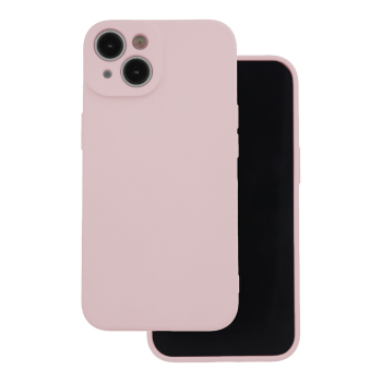 Apple iPhone 16 6.1'' Matt Silicone Color Case Cover, Pink