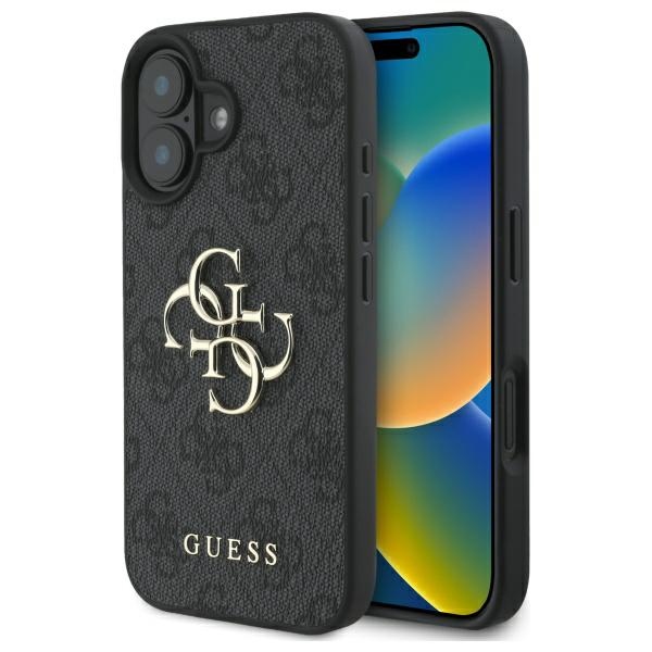 Guess GUHCP16M4GMGGR iPhone 16 Plus 6.7" black/black hardcase 4G Big Logo