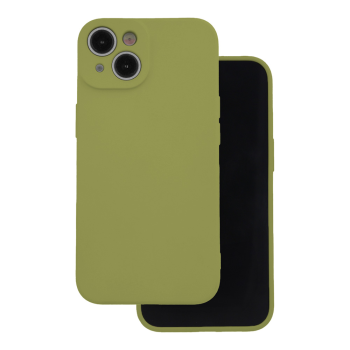 Apple iPhone 16 Plus 6.7'' Matt Silicone Color Case Cover, Olive