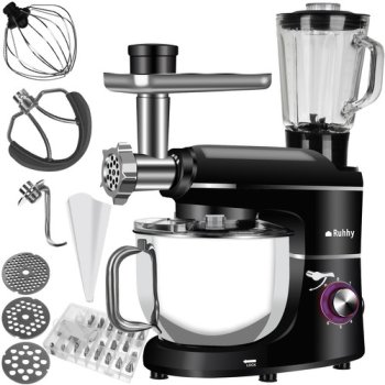 Planetary Food Processor with Blender, 6.2 L, 2200 W, Black