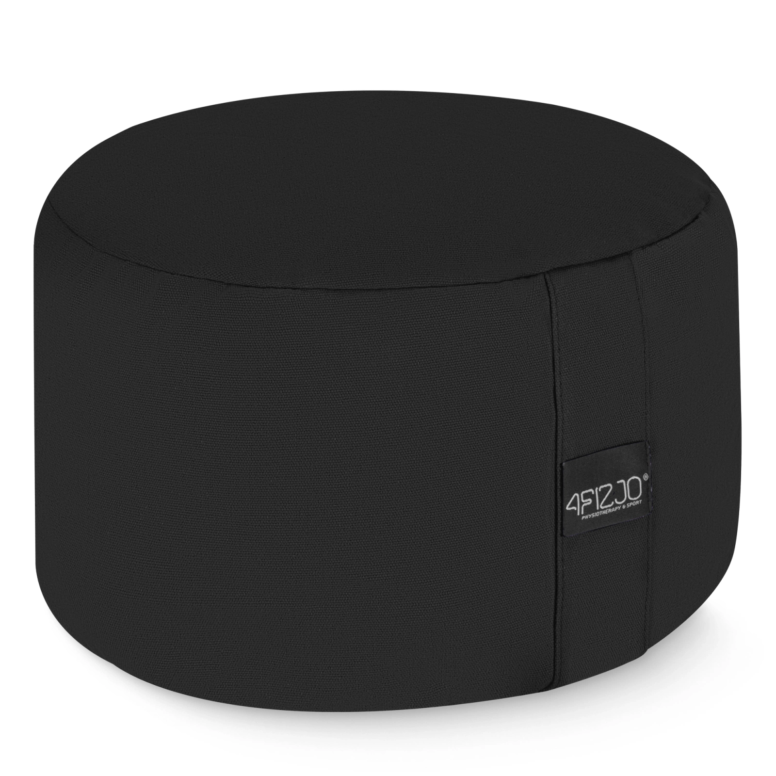 4FIZJO ZAFU Round Meditation Cushion for Yoga, black