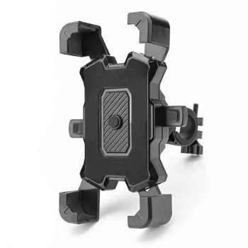 Universal Bike Phone Holder, Adjustable Bicycle Phone Mount, Black