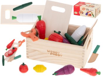 Kids Toy Wooden Magnetic Vegetables