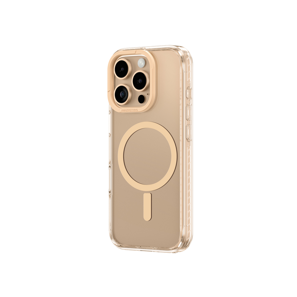 AmazingThing Titan Pro Mag Case with Magnetic Ring iPhone 16 Pro Max - Rose Gold (1)