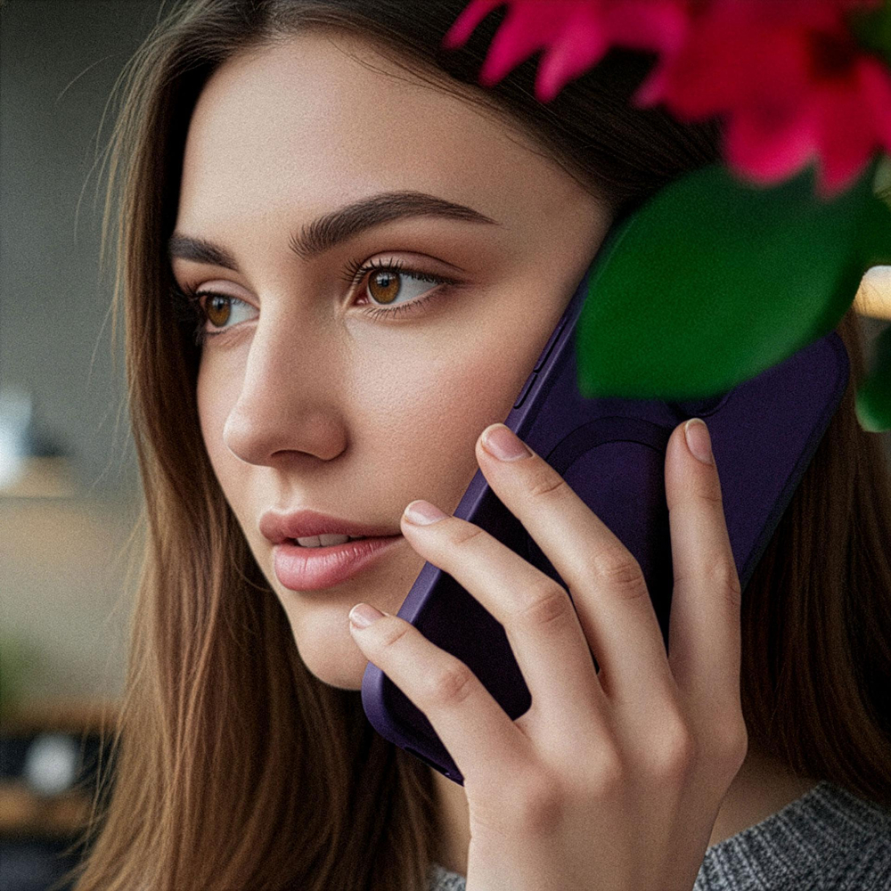 3mk Smoke MagPhone Case Cover iPhone 16 Pro Max - Purple-Translucent (0)