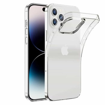 Apple iPhone 16 Pro Max 6.9'' Slim TPU Case Cover, Transparent