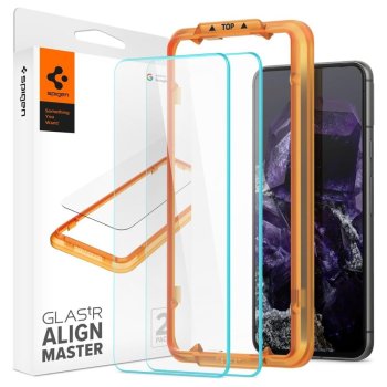 Google Pixel 8 Spigen ALM GLAS.TR Tempered Glass 2-Pack