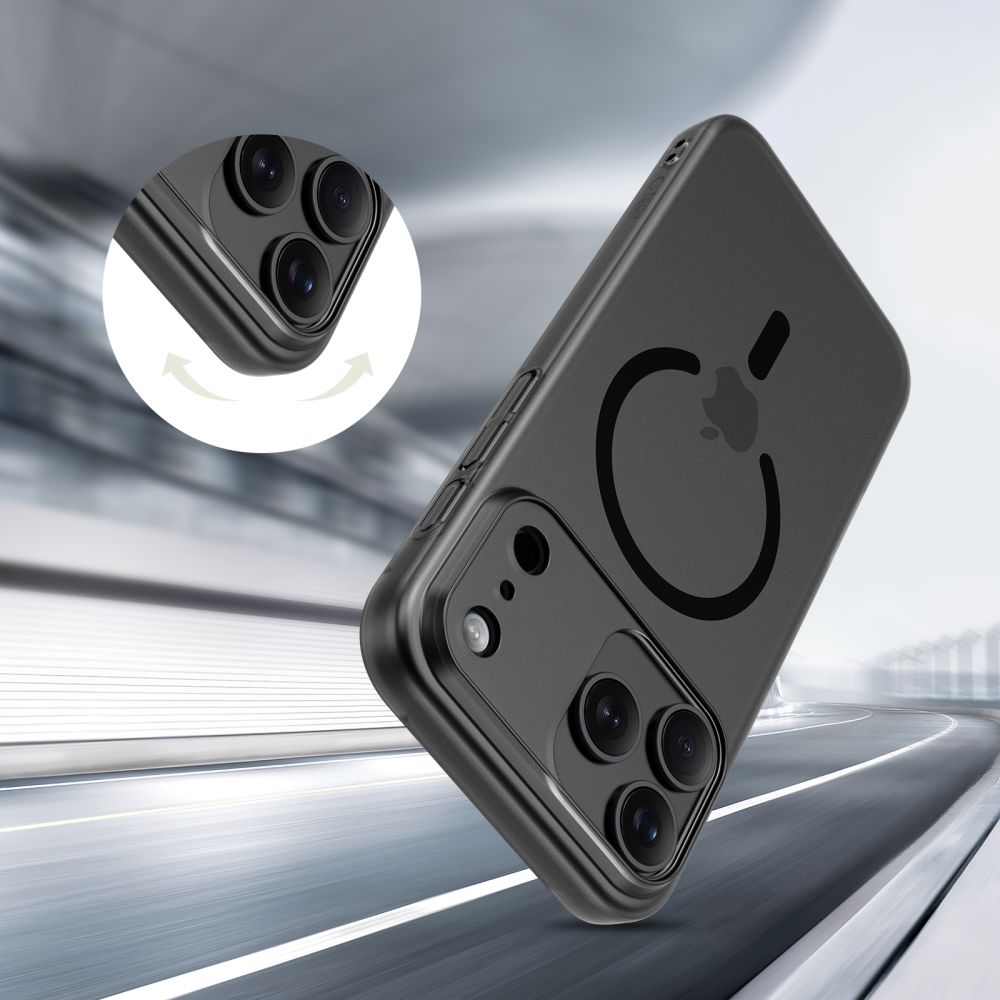 Tech-Protect MagSlim MagSafe Phone Case Cover iPhone 17 - matte black (3)