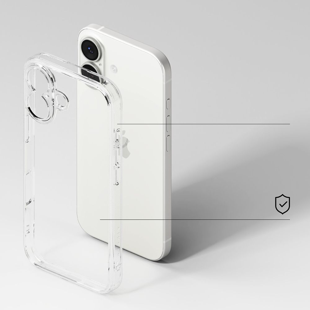 Ringke Fusion iPhone 17 Case - Clear (2)