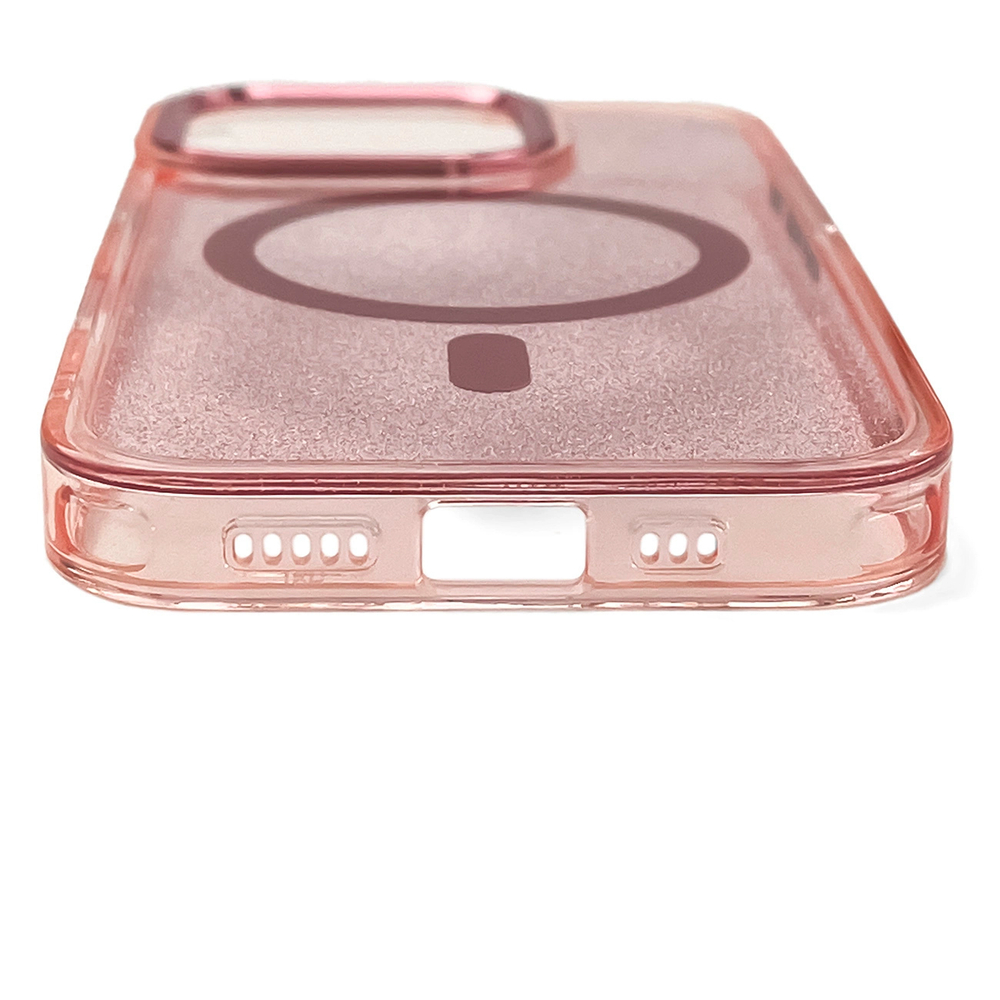 Glitter Case MagSafe Compatible iPhone 17 - Pink (2)